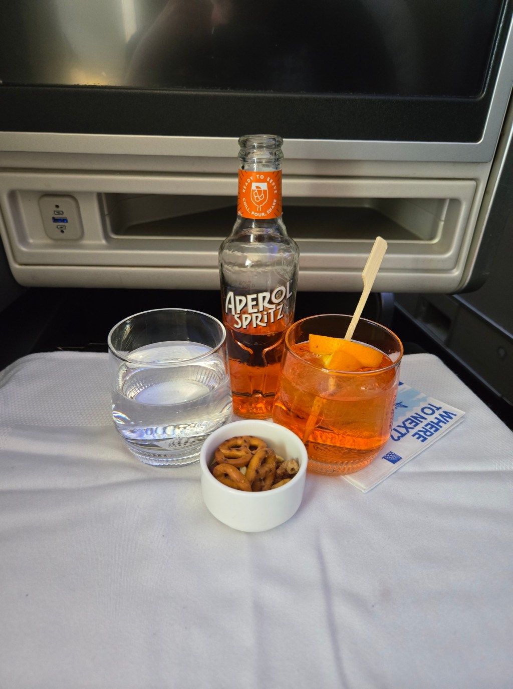 Business Class, Baby!